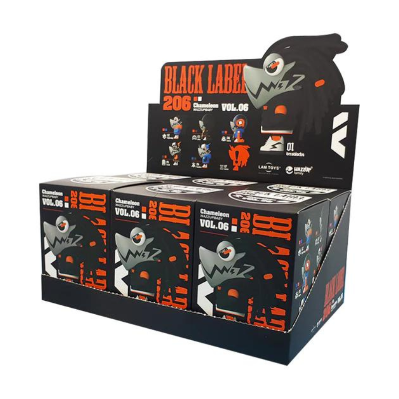 Mô hình đồ chơi Blind box Chameleon Generation Black Label 6th (Tắc Kè Hoa Phiên Bản 6) LAMTOYS