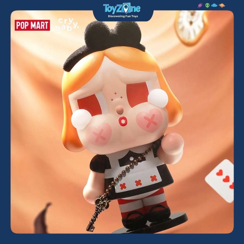 Mô hình đồ chơi Blind Box Crybaby Crying Again Series Figures POP MART