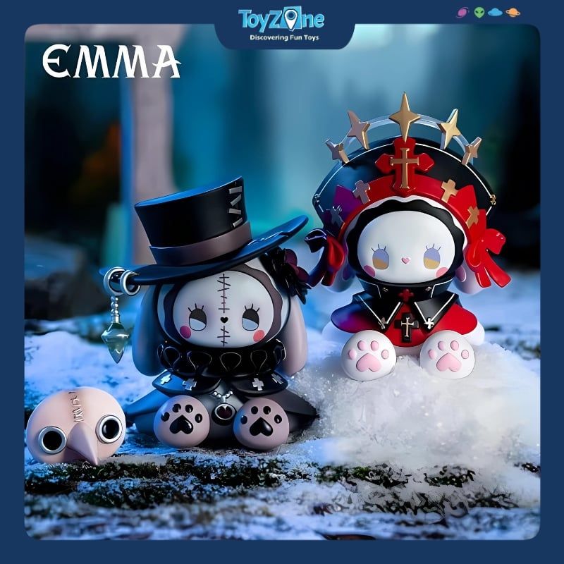  Mô hình đồ chơi Blind box Emma Secret Forest Frostveil Villa ( Biệt Thự Băng Giá ) MJ STUDIO 