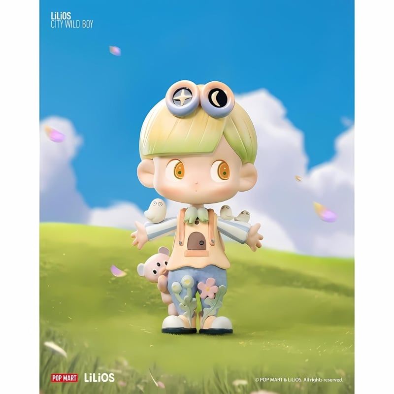 Mô hình đồ chơi Blind Box LiLiOS City Wild Boy Series Figures ( Cậu Bé Hoang Dã Trong Thành Phố ) POP MART