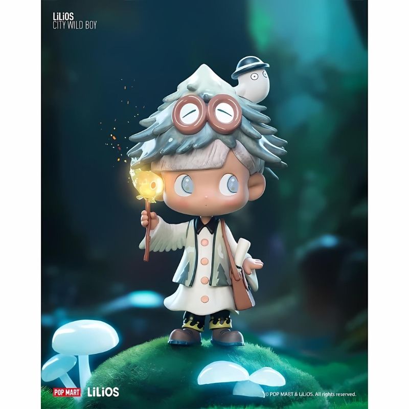 Mô hình đồ chơi Blind Box LiLiOS City Wild Boy Series Figures ( Cậu Bé Hoang Dã Trong Thành Phố ) POP MART