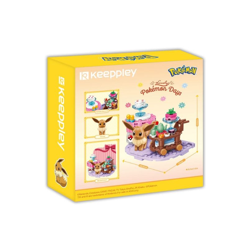 Mô hình đồ chơi lắp ráp Pokemon Lovely Days ( Những Ngày Đáng Yêu ) Keeppley