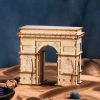  Mô hình gỗ lắp ráp 3D Arc De Triomphe (Khải Hoàn Môn) (Wood Color) - Robotime TG502 - WP113 