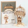  Mô hình gỗ lắp ráp 3D Hot Air Balloon (Khinh Khí Cầu) (Wood Color) - Robotime TG406 - WP058 