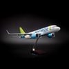  Mô hình máy bay Airbus Bamboo Airways 47cm lắp ráp có đèn Everfly 