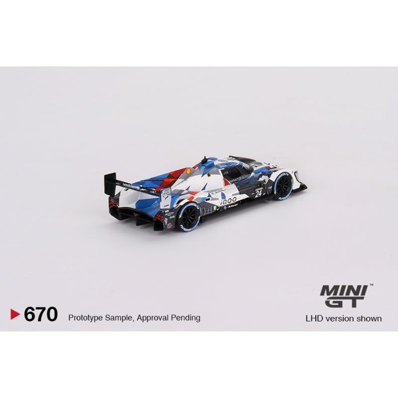 Mô hình xe BMW M Hybrid V8 GTP #24 2023 IMSA Daytona 24 Hrs 1:64 MiniGT