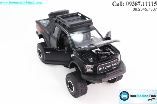 Mô hình xe Ford F-150 Raptor Off-Road Kings 2017 1:32 Miniauto