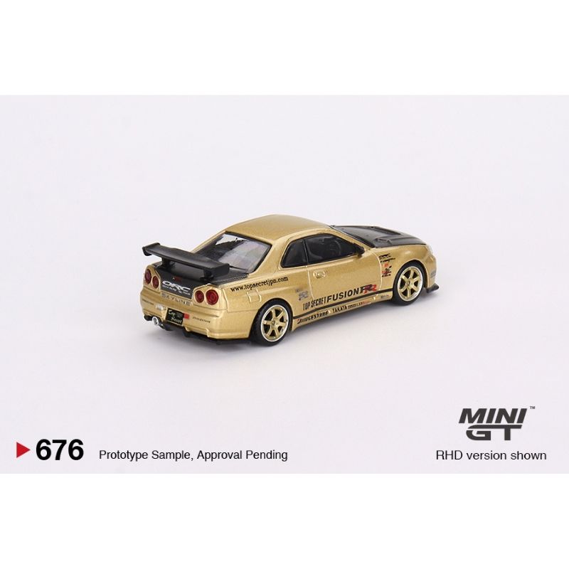 Mô hình xe Nissan Skyline GTR Top Secret VR32 1:64 MiniGT