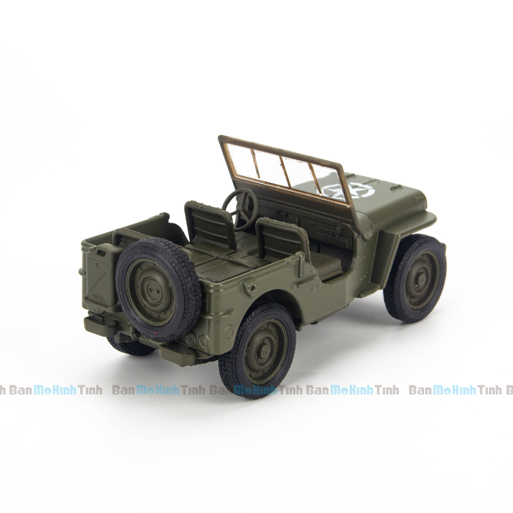  Mô hình xe Jeep Willys MB 1941 1:36 Welly 