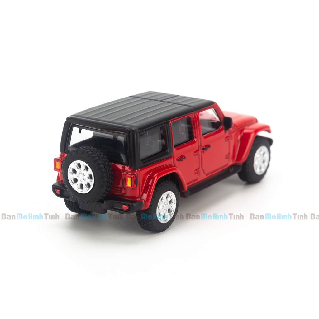 Mô hình xe Jeep Wrangler Sahara 1:64 Xcartoys
