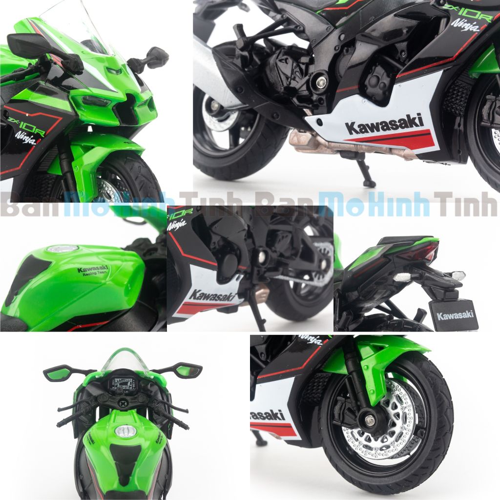Mô hình xe mô tô Willy Welly Kawasaki Ninja ZX10R bằng hợp kim tỉ lệ 1 18 làm quà sinh nhật đồ trang trí sưu tầm Shopee Việt Nam #16 Mô hình xe mô tô Willy Welly Kawasaki Ninja ZX10R bằng hợp kim tỉ lệ 1 18 làm quà sinh nhật đồ trang trí sưu tầm Shopee Việt Nam