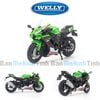  Mô hình xe mô tô Kawasaki Ninja ZX-10R 1:18 Welly 