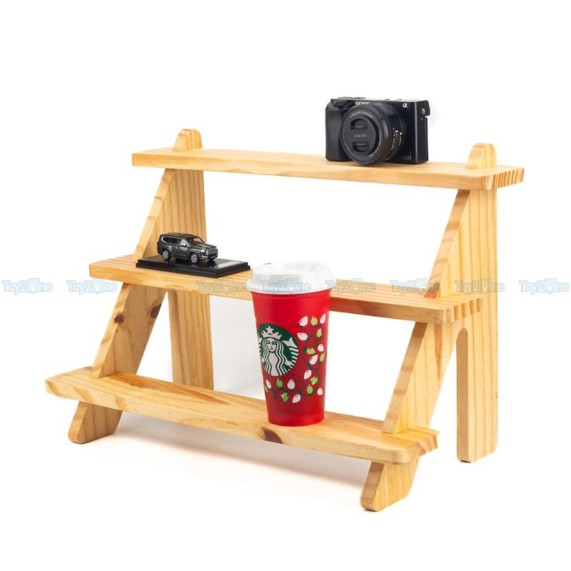 Kệ bậc thang trưng bày mô hình