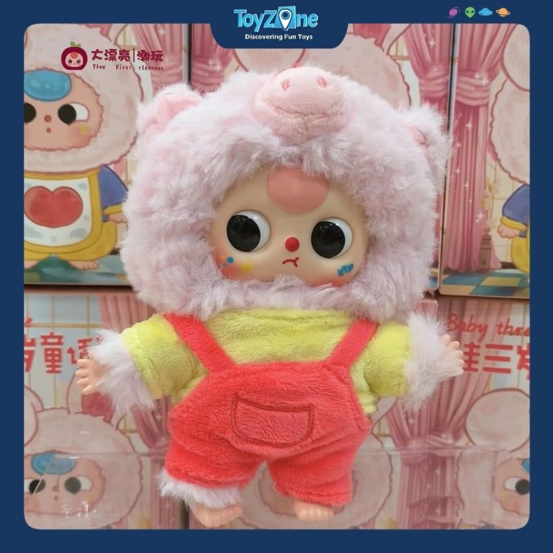 Mô hình Blind Box Móc khoá Gấu bông Baby Three Children's Wonderland ( Cổ Tích ) BABY THREE