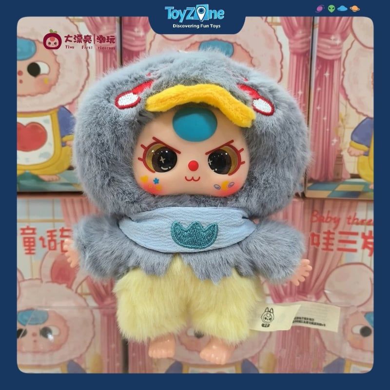 Mô hình Blind Box Móc khoá Gấu bông Baby Three Children's Wonderland ( Cổ Tích ) BABY THREE