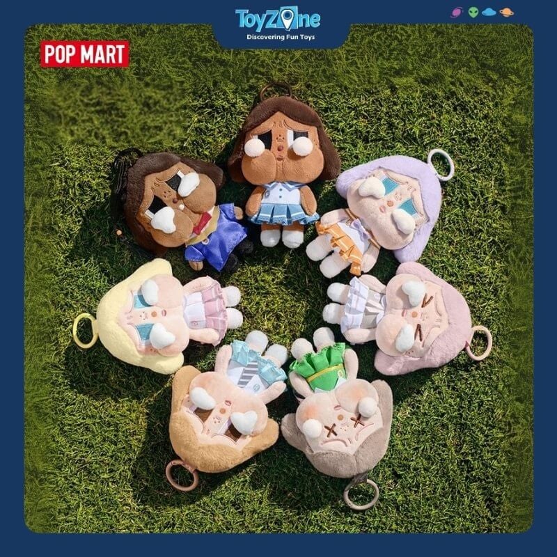 Mô hình Blind box Móc khóa Gấu bông Crybaby Sunset Concert Series-Plush Pendant ( Hòa Nhạc Hoàng Hôn ) POP MART