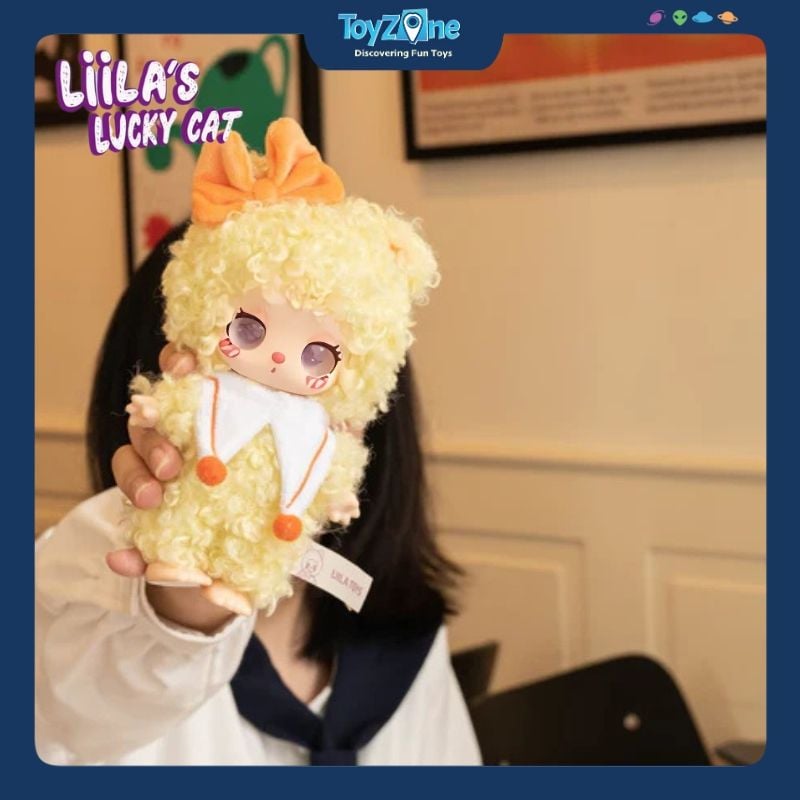 Mô hình Blind Box Móc khóa Gấu Bông Liila's Lucky Cat Honeyland Enchantment V3 ( Xứ Sở Mật Ngọt ) LIILA TOYS
