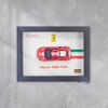  Khung tranh mô hình xe Ferrari 488 Pista 1:43 Bburago 