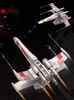 Mô hình kim loại lắp ráp 3D X-Wings Star Fighter (Chiến Đấu Cơ X-Wing) (Silver, Red) - Piececool MP873