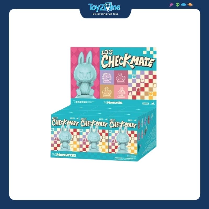 Mô hình Blind box Nến thơm Labubu The Monsters Let's Checkmate Scented Candle Series POP MART