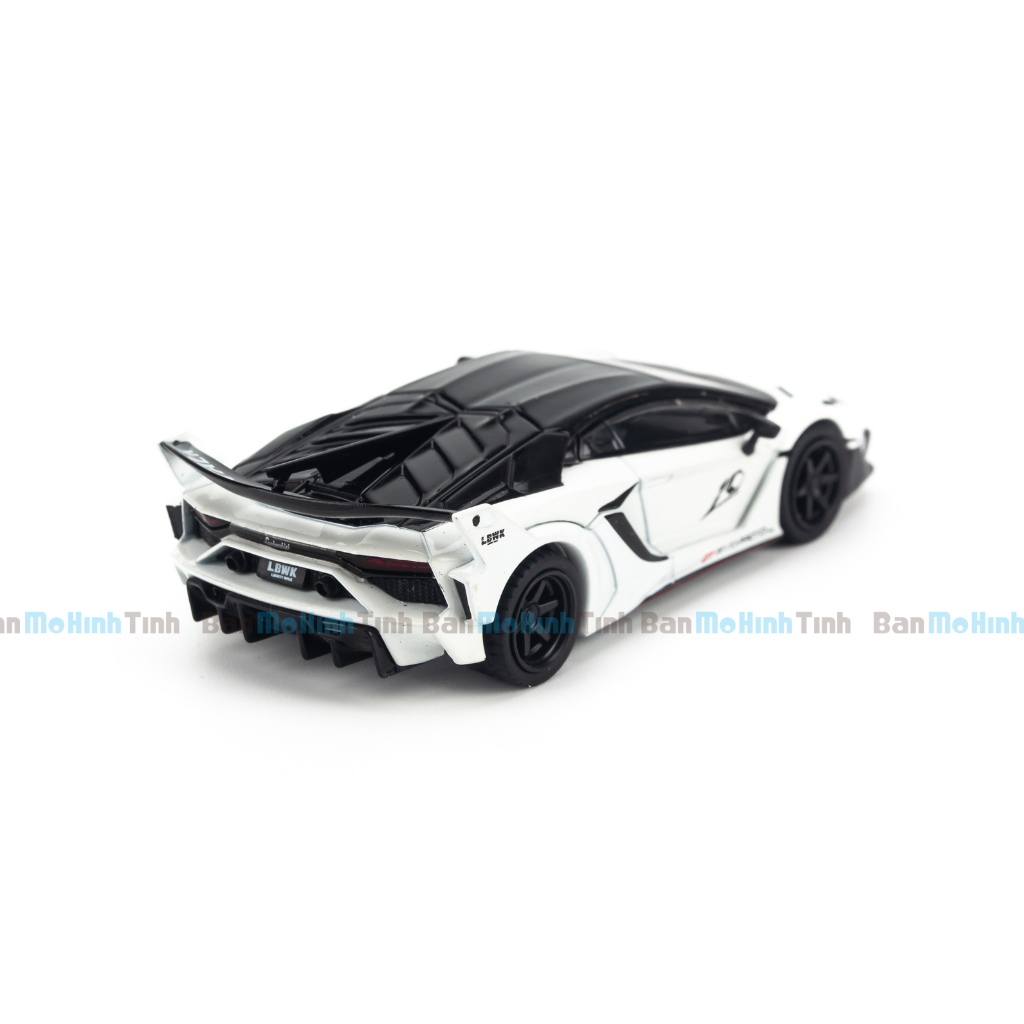Mô hình xe Lamborghini Aventador GT EVO LB-Silhouette Works 1:64 MiniGT