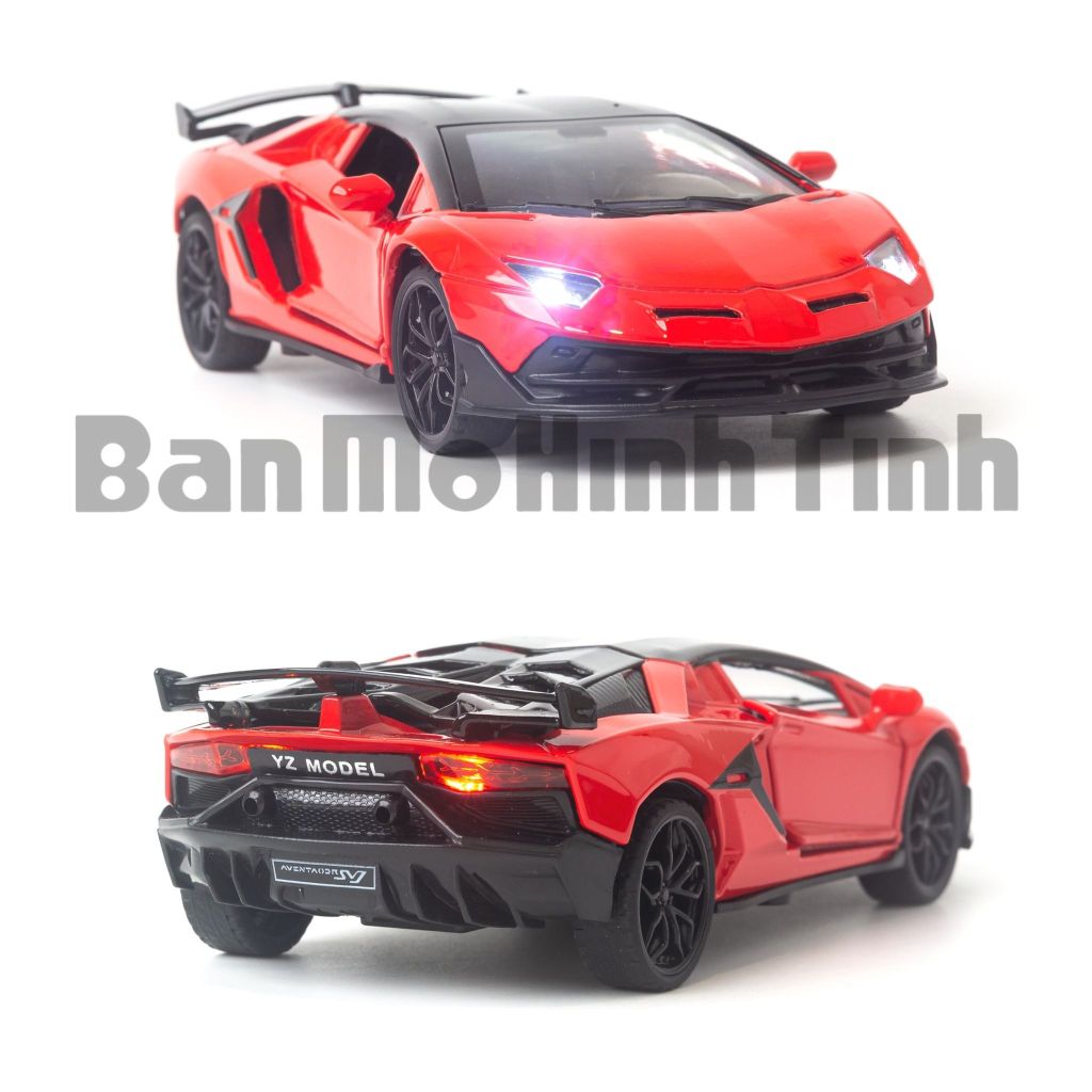 Mô hình xe Lamborghini Aventador SVJ 2018 1:32 Miniauto