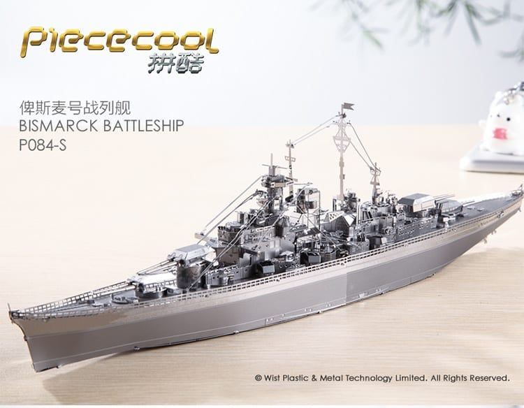 Mô hình 3D kim loại lắp ráp Thiết Giáp Hạm Tàu Chiến Tàu Sân Bay  Piececool siêu đẹp  Chưa Lắp   Shopee Việt Nam