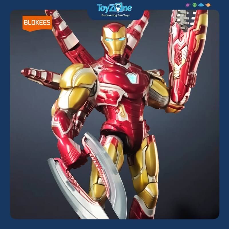 Mô hình đồ chơi Lắp ráp Iron Man Mark 85 ( MK85 ) Marvel EX Version Model Kits BLOKEES
