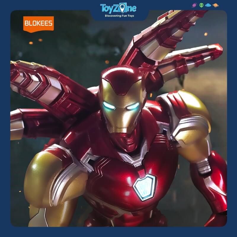 Mô hình đồ chơi Lắp ráp Iron Man Mark 85 ( MK85 ) Marvel EX Version Model Kits BLOKEES
