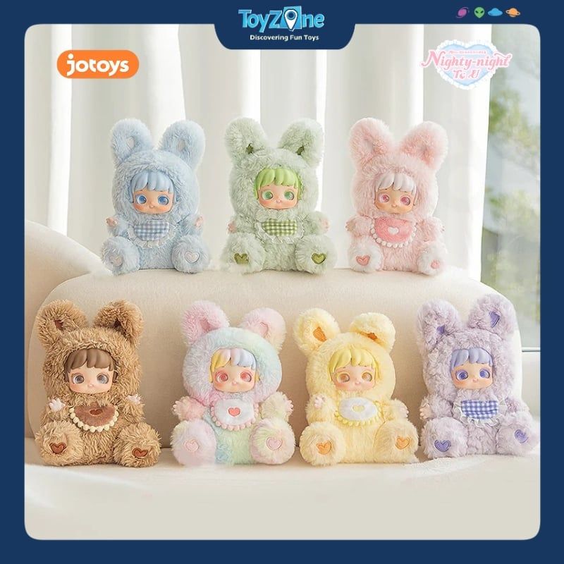 Mô hình Blind box Gấu bông Miana Nighty Night To U ( Chúc Bạn Ngủ Ngon ) JOTOYS