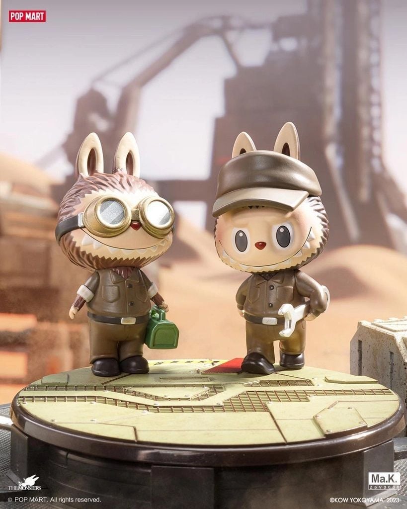 Mô hình đồ chơi Blind box Labubu The Monsters x Kow Yokoyama Ma.K.Series (Anh Bạn Quái Vật Labubu) - POP MART