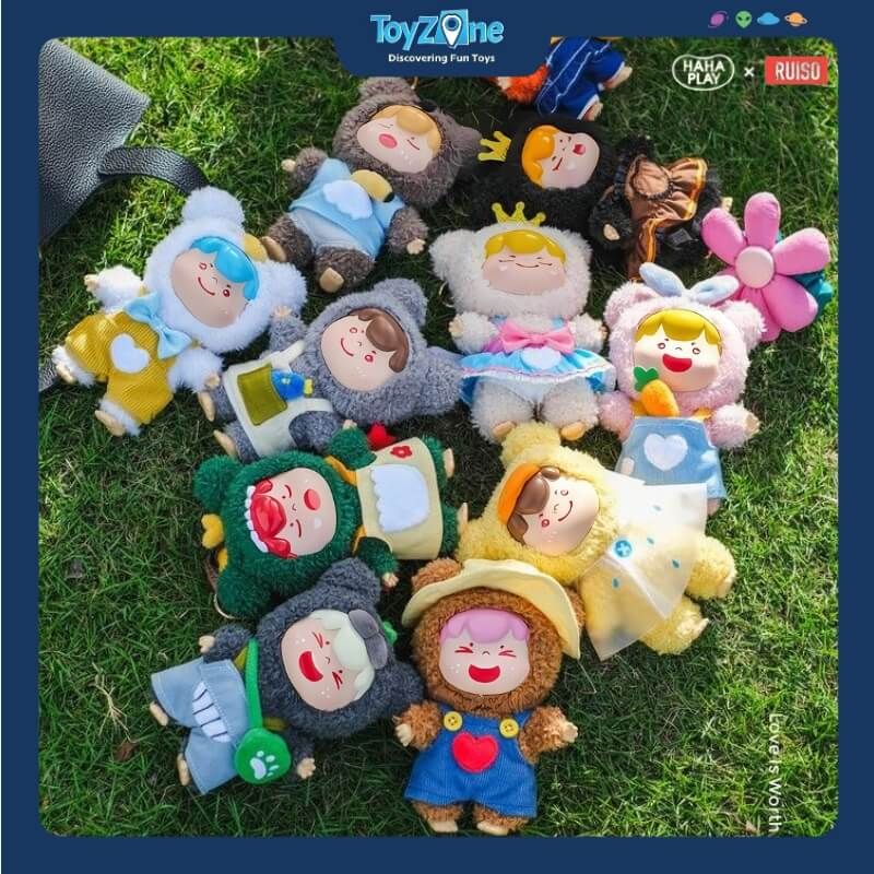  Mô hình đồ chơi Blind box Móc khóa Gấu bông Woow Forest Dream V1 ( Khu Rừng Mơ Mộng ) HAHA PLAY x RUISO 
