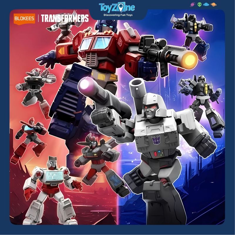 Mô hình đồ chơi Lắp ráp Blind box Transformers Galaxy Version 1 Roll Out Model Kits BLOKEES