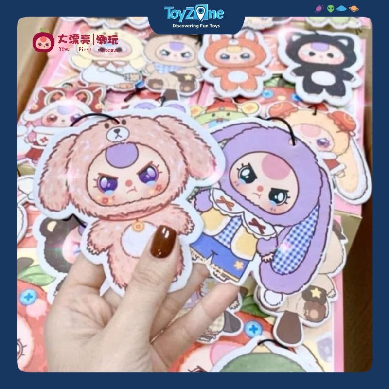 Blind box Túi thơm Baby Three Happy Camp Fragrant Tablets CUREPLANETA