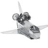  Mô hình kim loại lắp ráp 3D Nasa Shuttle Enterprise (Silver) – Metal Works MP138 