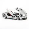  Mô hình xe Mercedes Benz SLR Stirling Moss Silver 1:24 UNI 