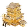  Mô hình kim loại lắp ráp 3D Tengwang Pavilion (Đằng Vương Các) (Gold) - Piececool MP159 
