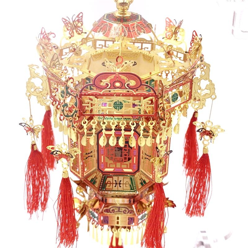 Lồng Đèn May Mắn lắp ráp kim loại 3D - Metal Works MP792