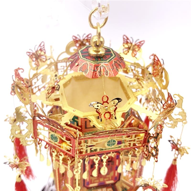 Lồng Đèn May Mắn lắp ráp kim loại 3D - Metal Works MP792