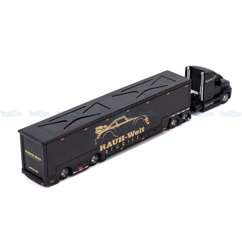 Mô hình xe Mack Anthem Truck RAUH-WELT Car Transporter 2020 1:64 MAISTO