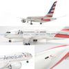  Mô hình máy bay American Airlines Boeing B787 47cm lắp ráp có đèn Everfly 