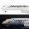  Mô hình máy bay American Airlines Boeing B787 47cm lắp ráp có đèn Everfly 