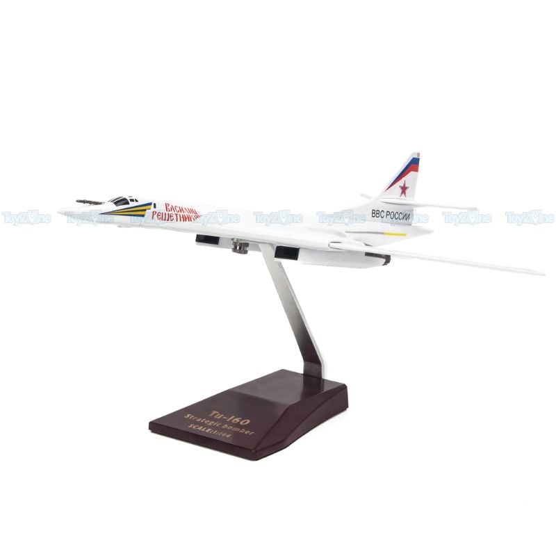 Mô hình máy bay ném bom chiến lược Tupolev Tu-160M2 Blackjack 1:144 NUOTIE
