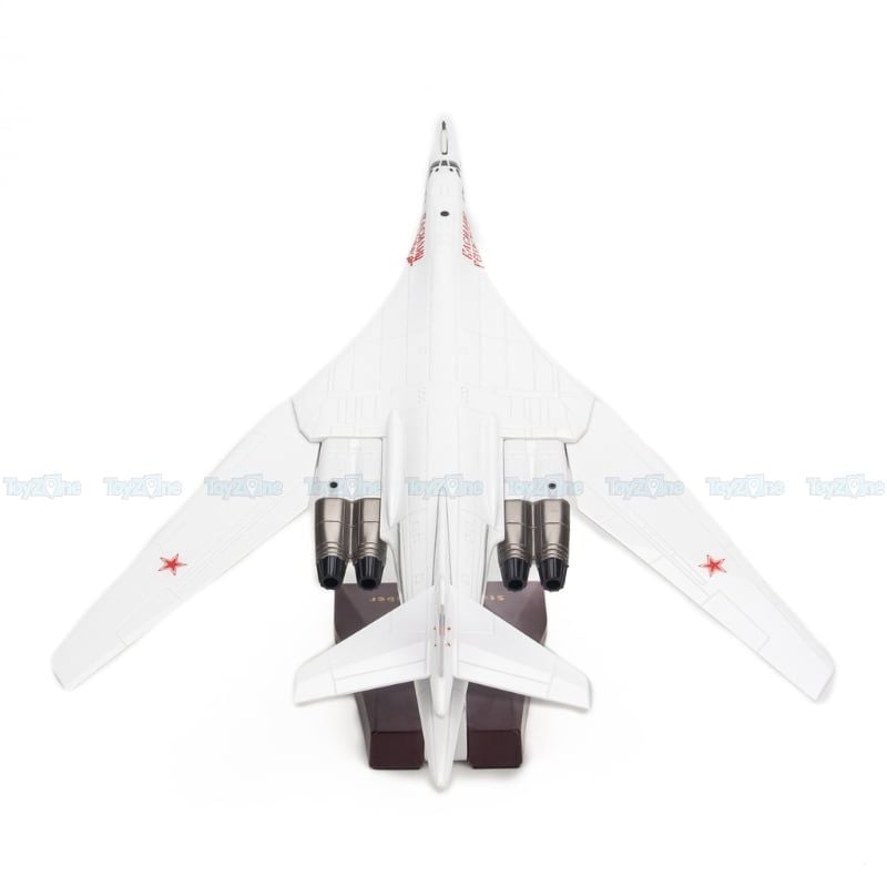 Mô hình máy bay ném bom chiến lược Tupolev Tu-160M2 Blackjack 1:144 NUOTIE