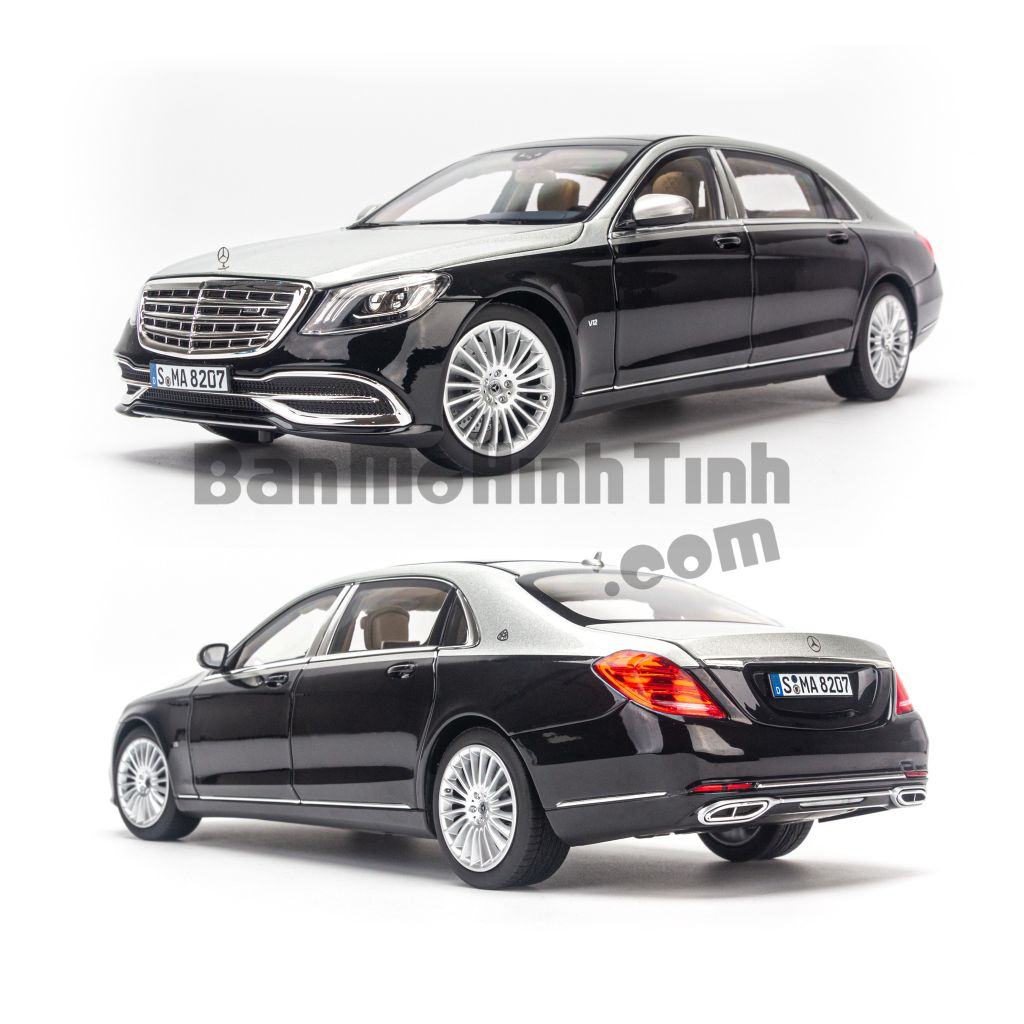 Mô hình xe Mercedes Maybach S650 W222 2019 1:18 Norev