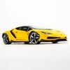  Mô hình xe Lamborghini Centenario LP770-4 Yellow 1:18 Maisto Exclusive MH-38136 