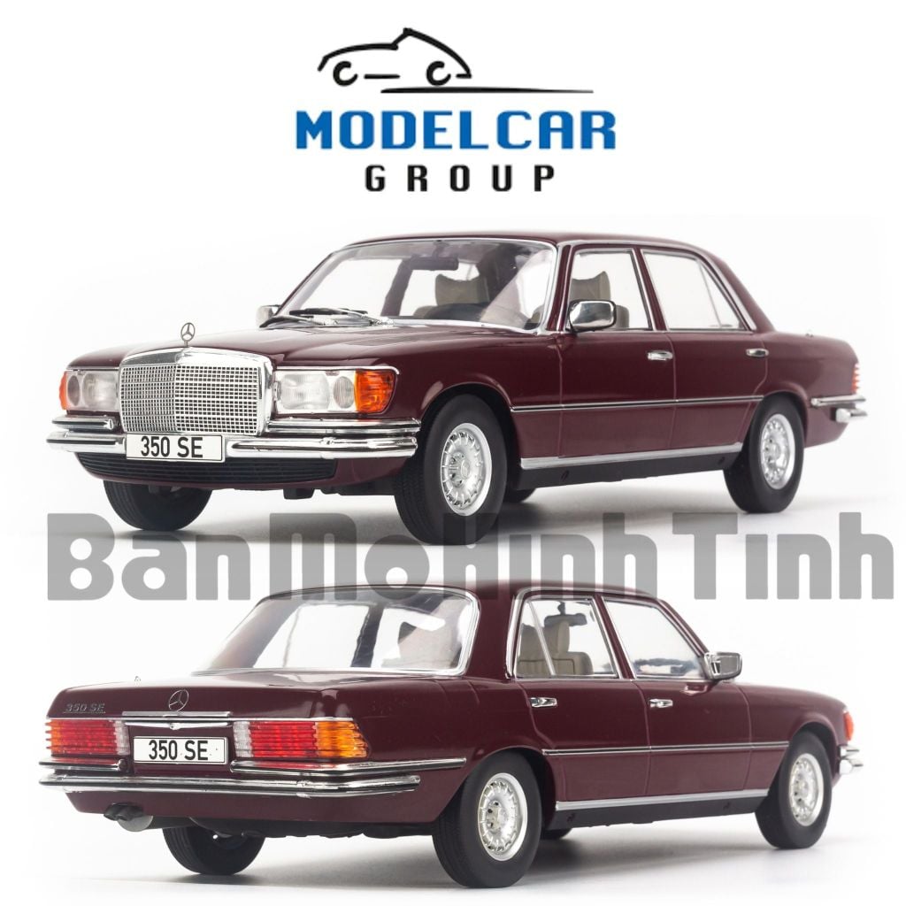  Mô hình xe Mercedes Benz 350SE 1972 1:18 MCG 