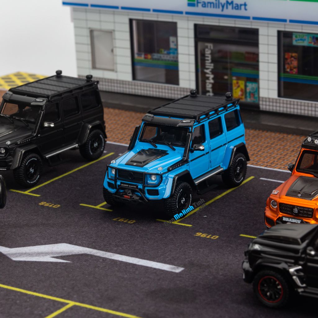 Mô hình xe Mercedes Benz G63 Brabus 1:64 Almost Real