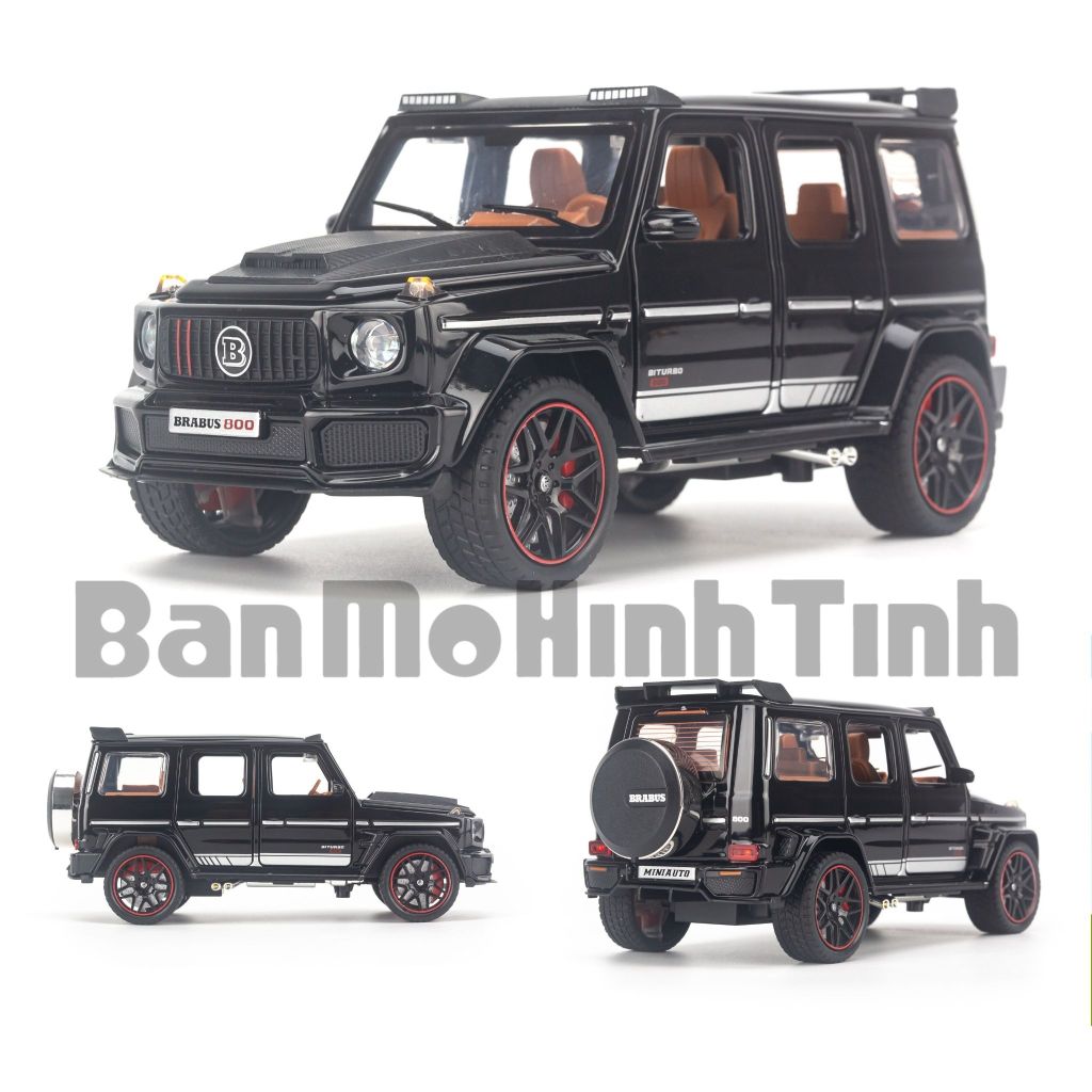 Mô hình xe Mercedes Brabus G800 1:32 Miniauto