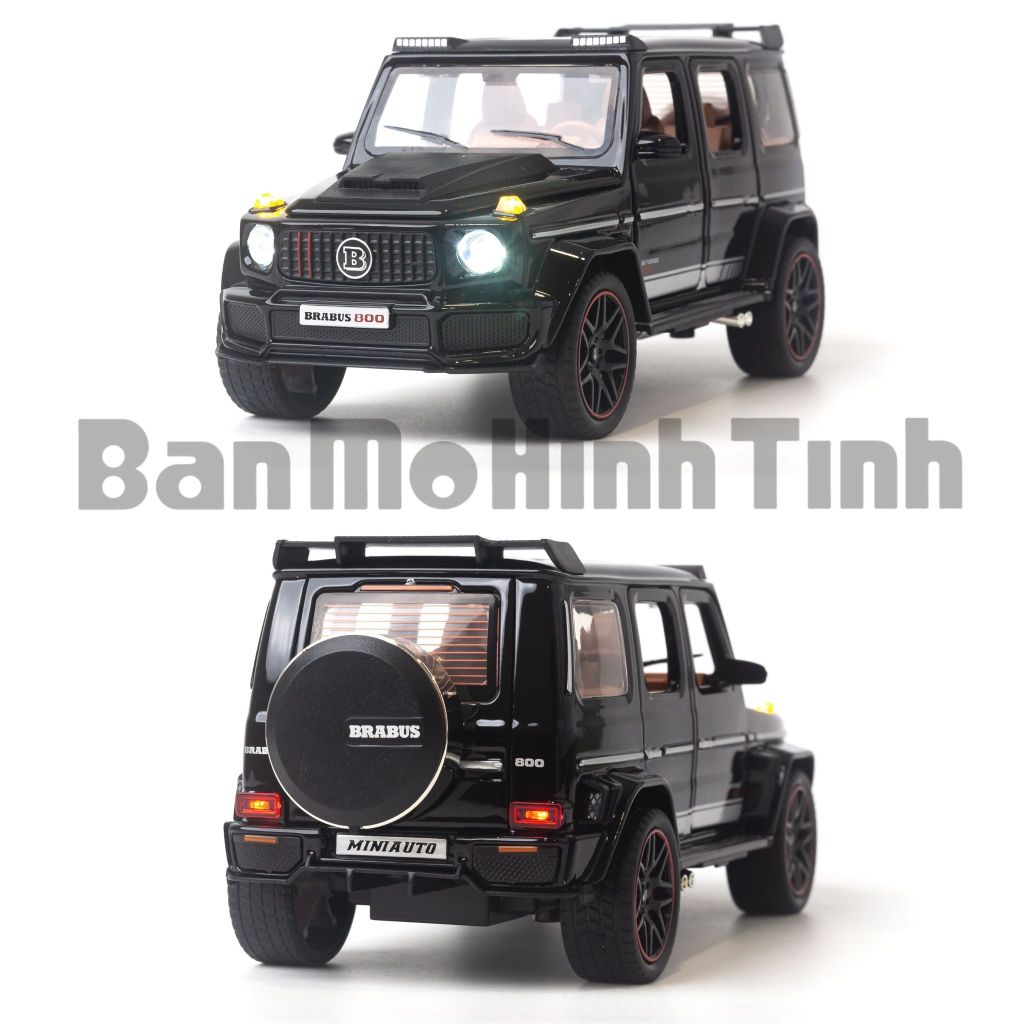 Mô hình xe Mercedes Brabus G800 1:32 Miniauto